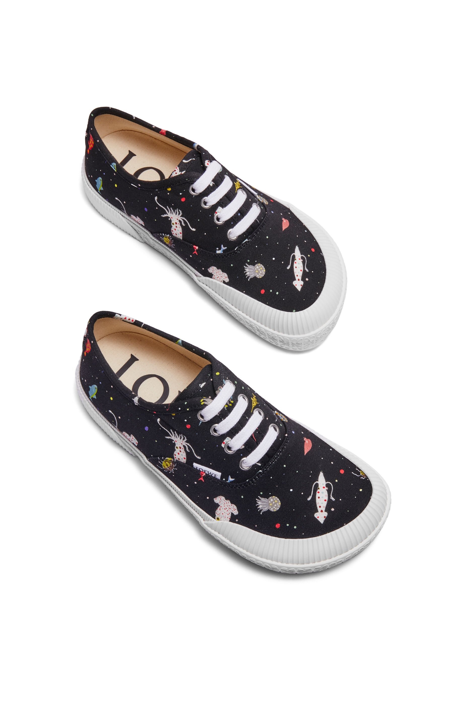 Deep Sea Terra Vulca lace-up sneaker in canvas - 3