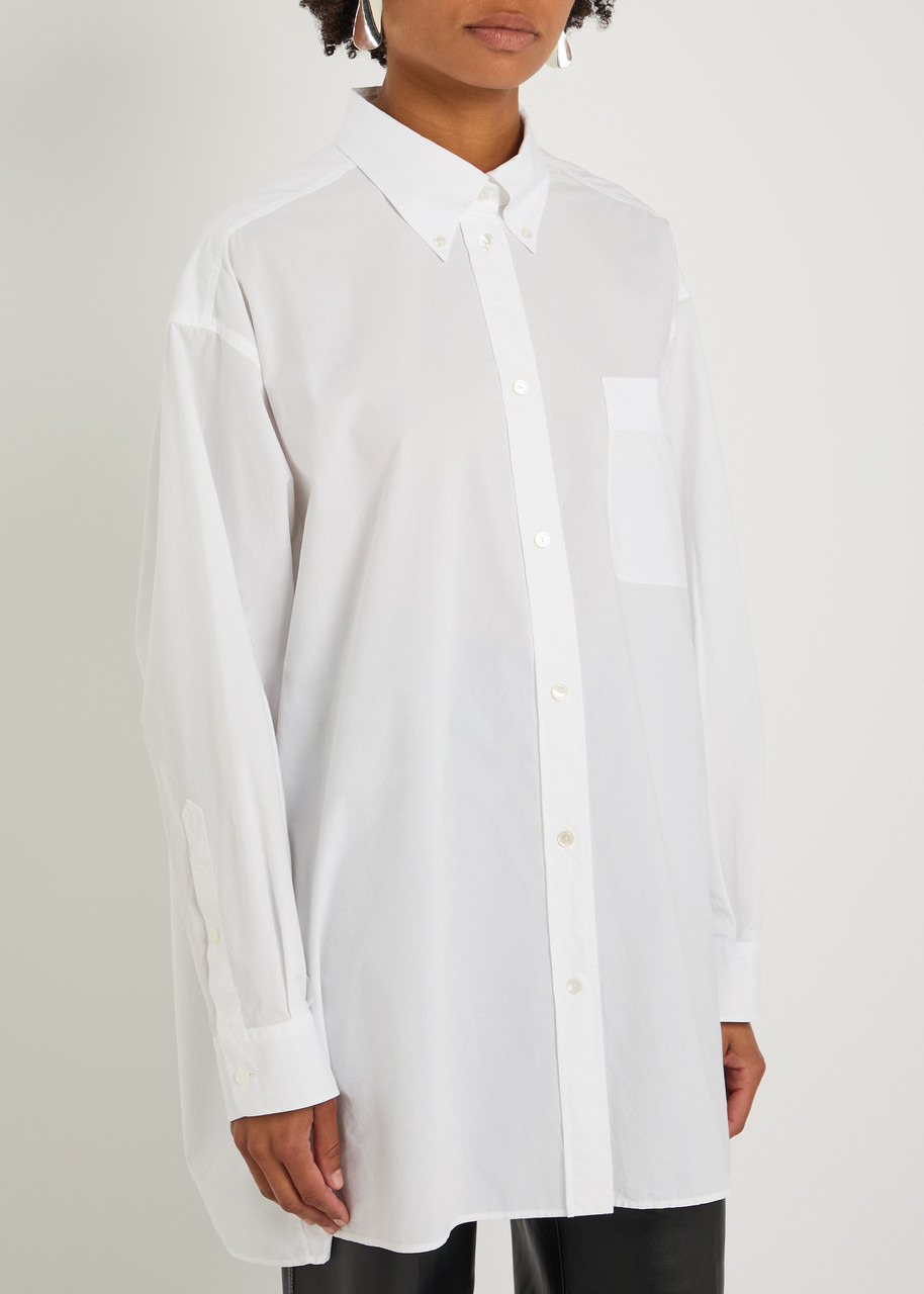 The Row Victoria Cotton-poplin Shirt - 2