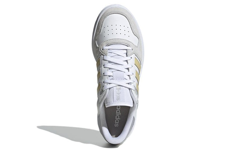 (WMNS) adidas Neo Breaknet Plus 'White Gray Yellow' GX8206 - 5