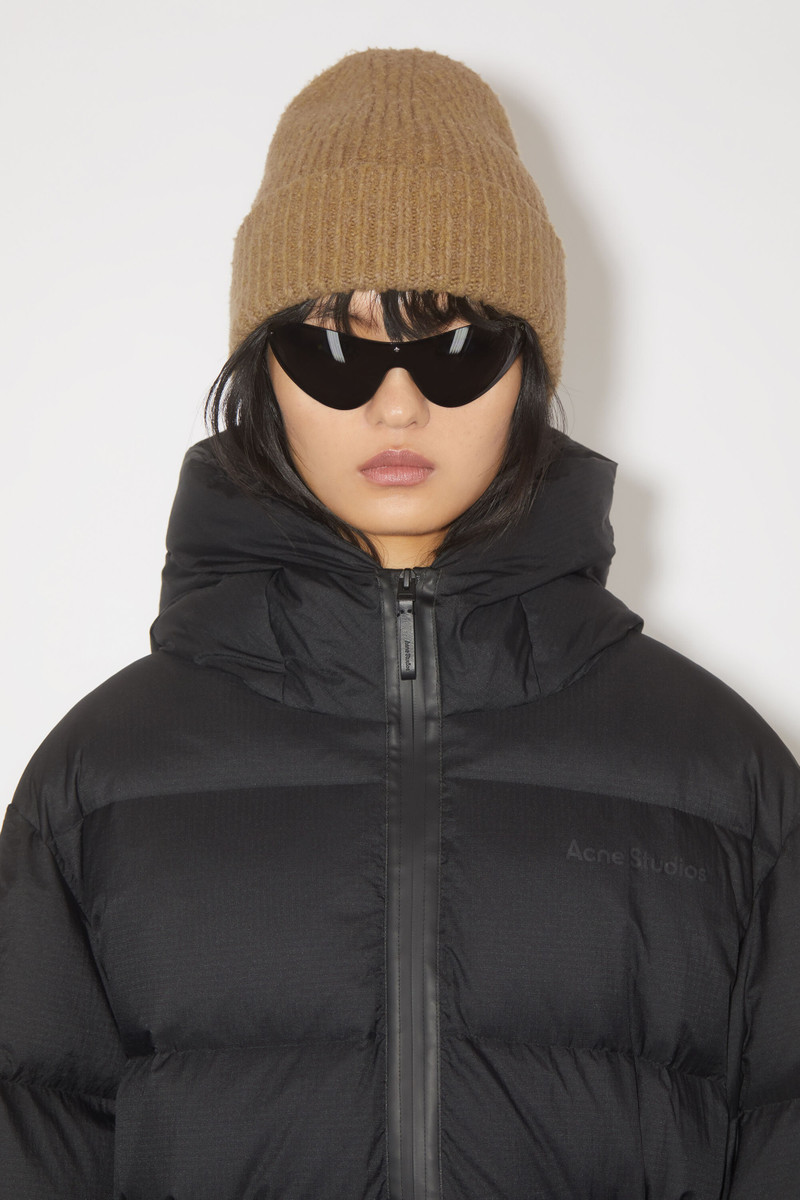 Acne Studios Wool blend beanie - Camel brown outlook