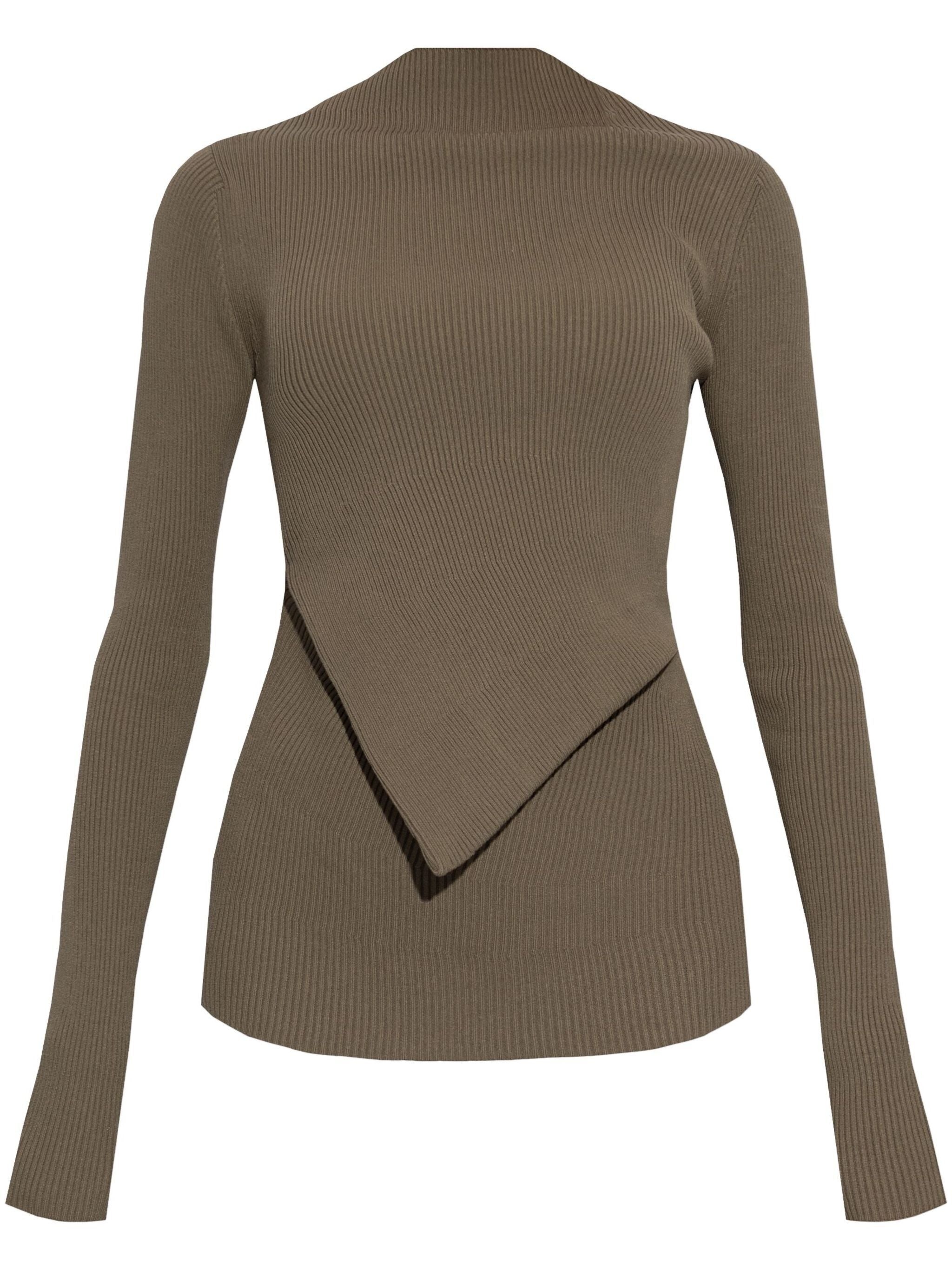 Rick Owens Women Longsleeves Babel Top - 4