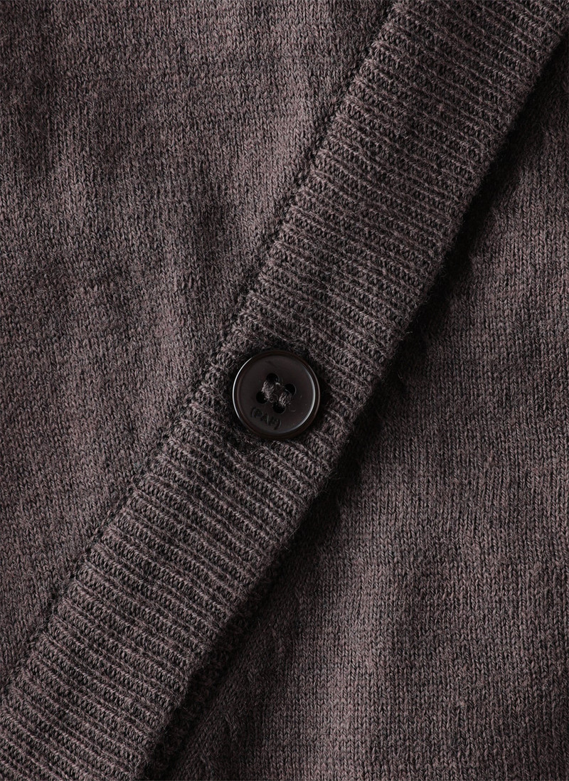 8.0 KNIT HOODIE CENTER (BROWN) 6