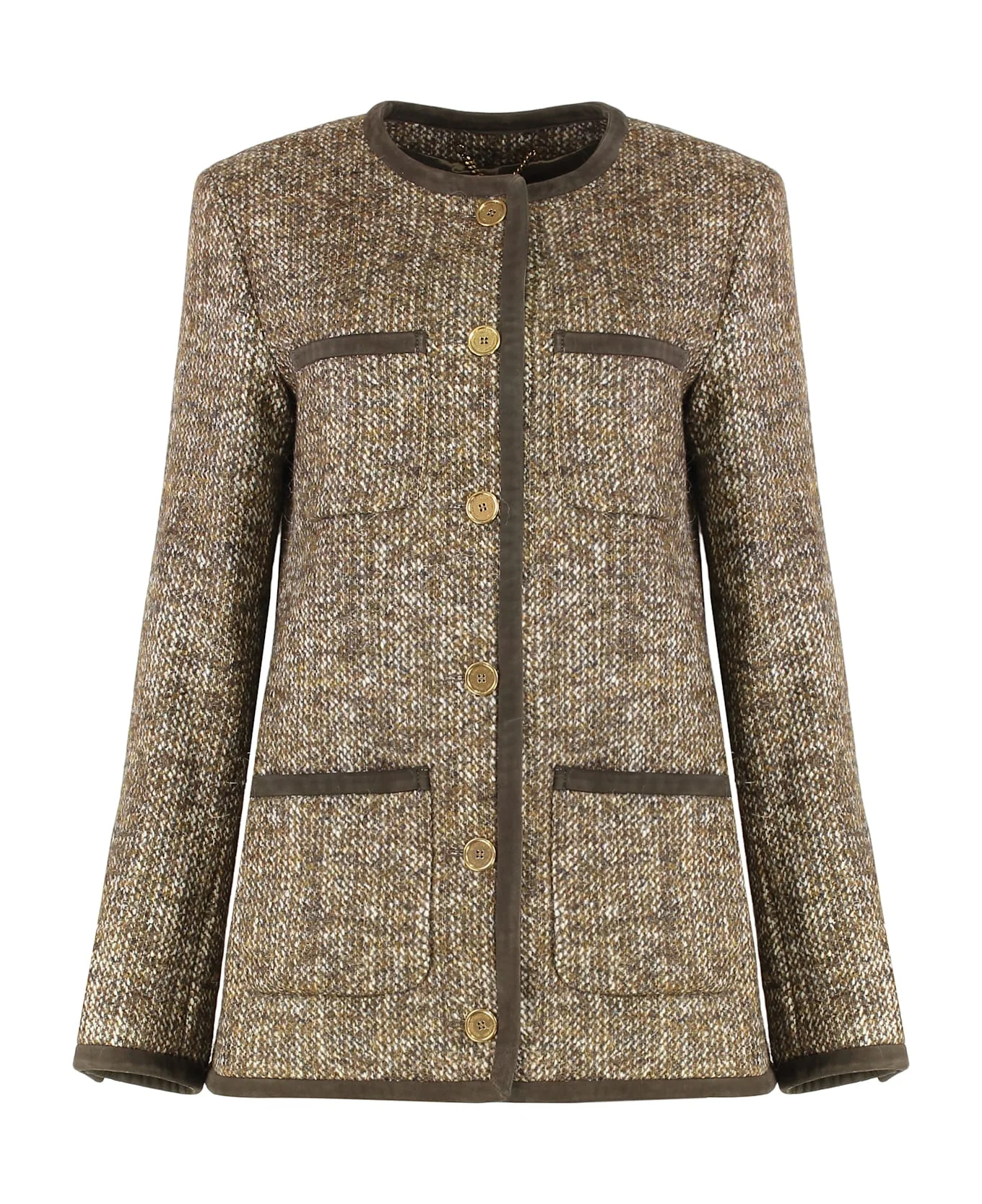 Wool Tweed Jacket - 1