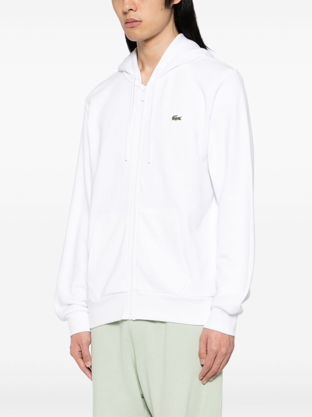 zipped fleece sweatshirt - 3