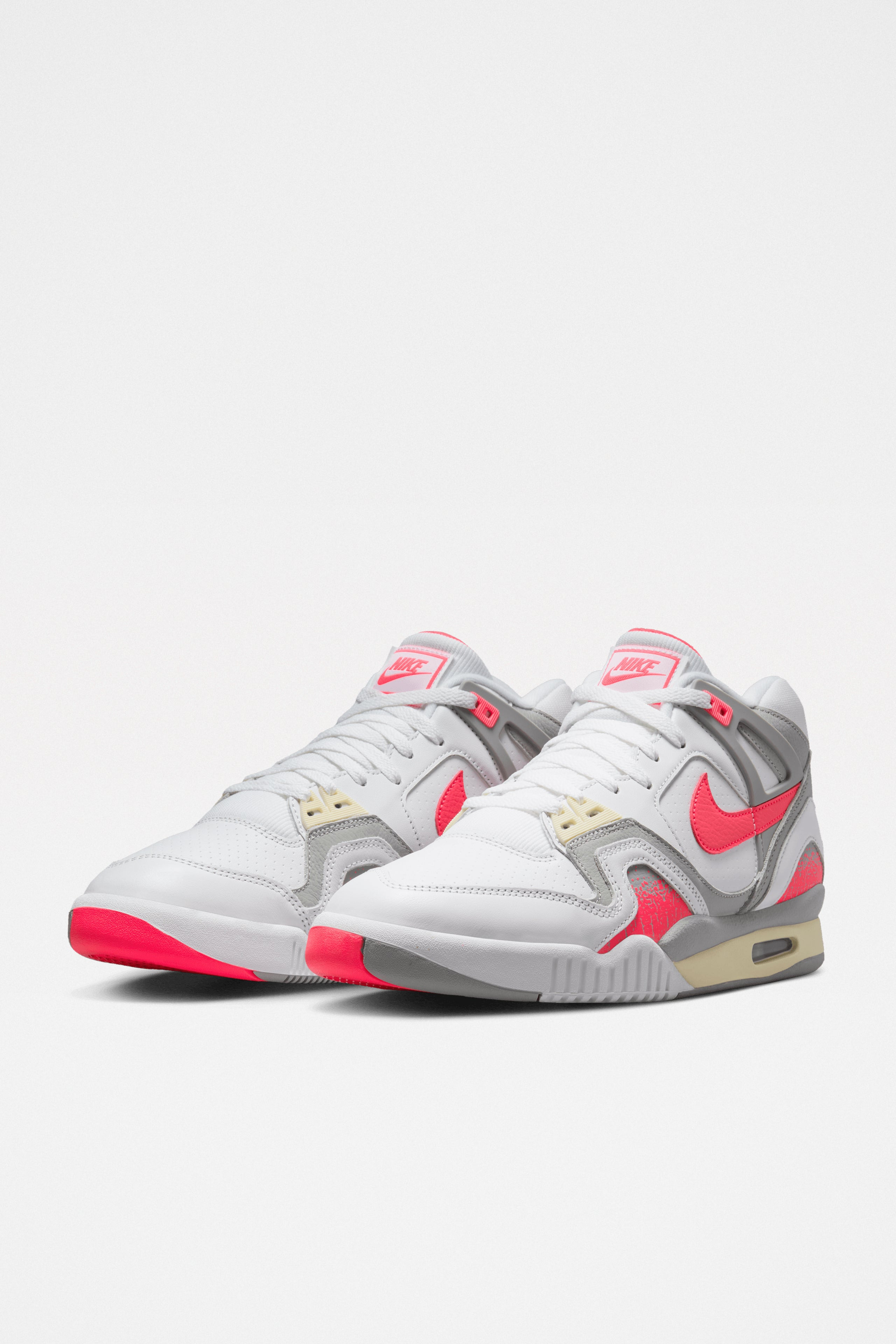 NIKE AIR TECH CHALLENGE 2 WHITE / RACER PINK - 4