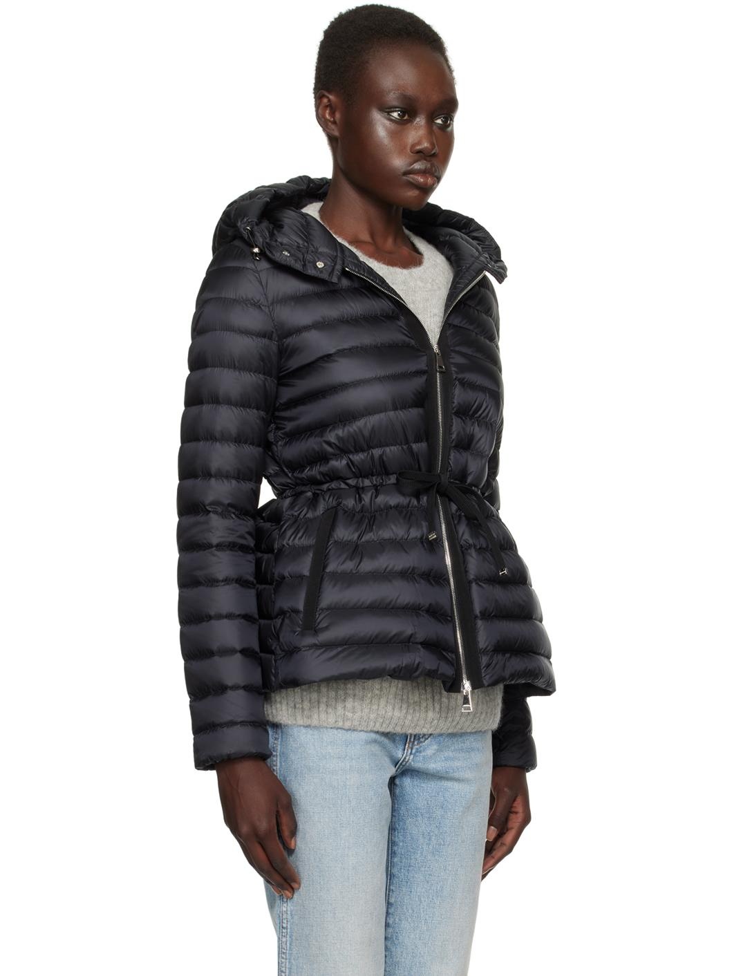 Black Raie Short Down Jacket - 2