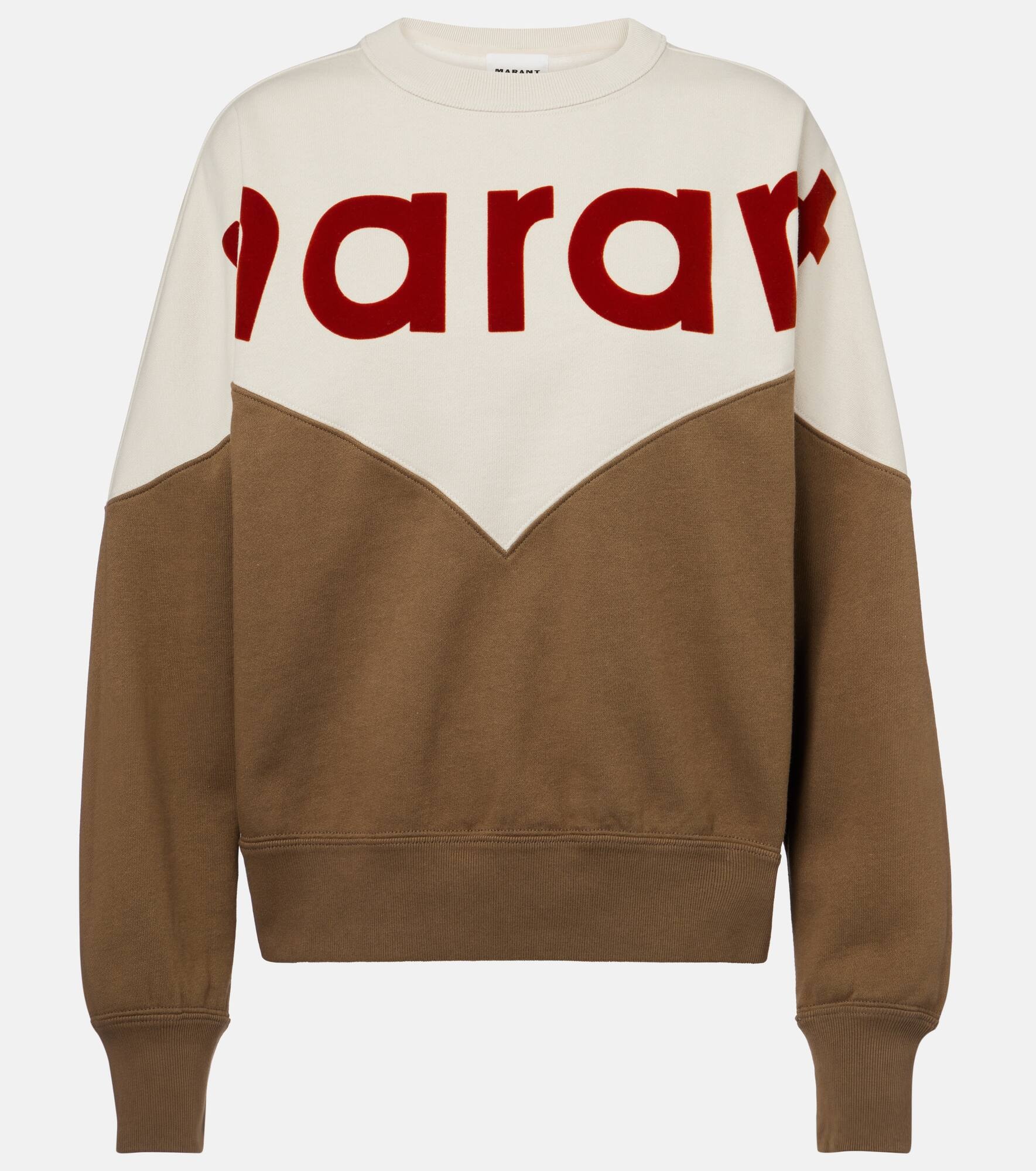 Houston cotton-blend jersey sweatshirt - 1