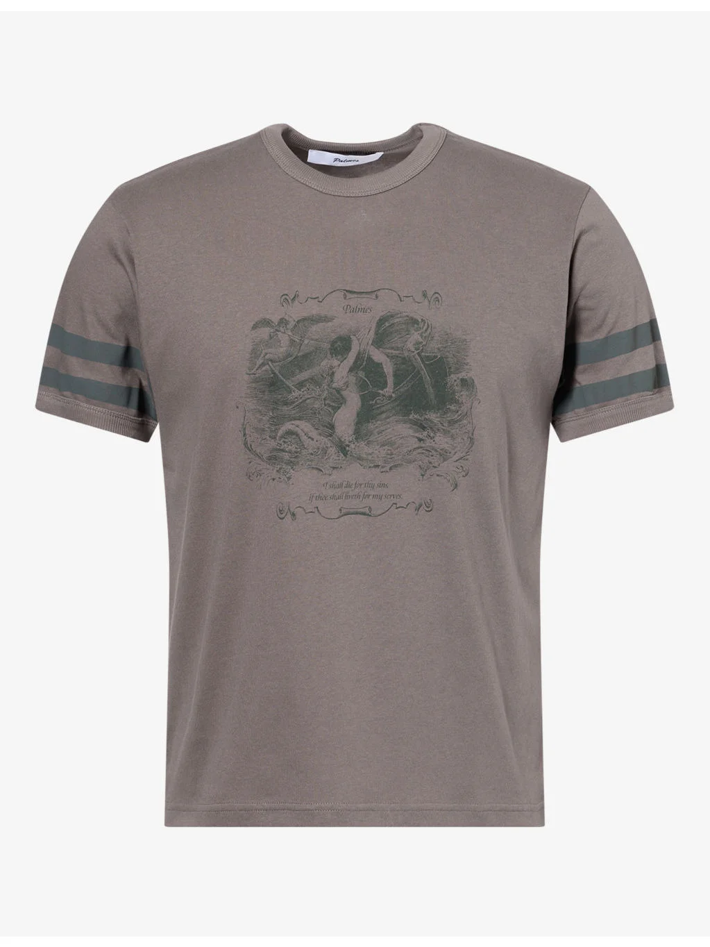 Mermaid Graphic-Print Cotton T-Shirt - 1