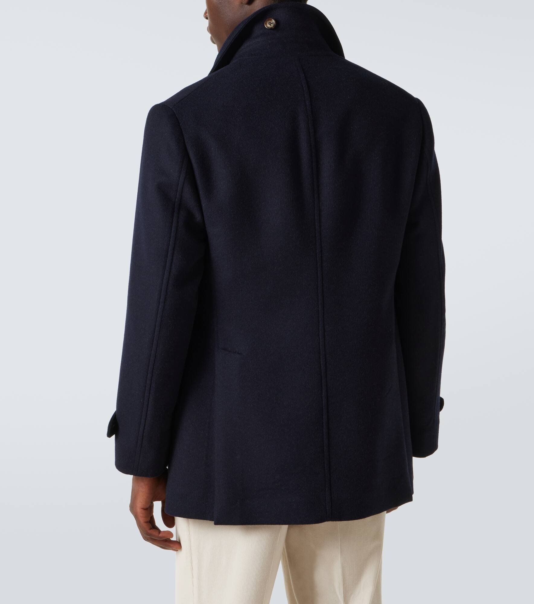 Wool peacoat - 4
