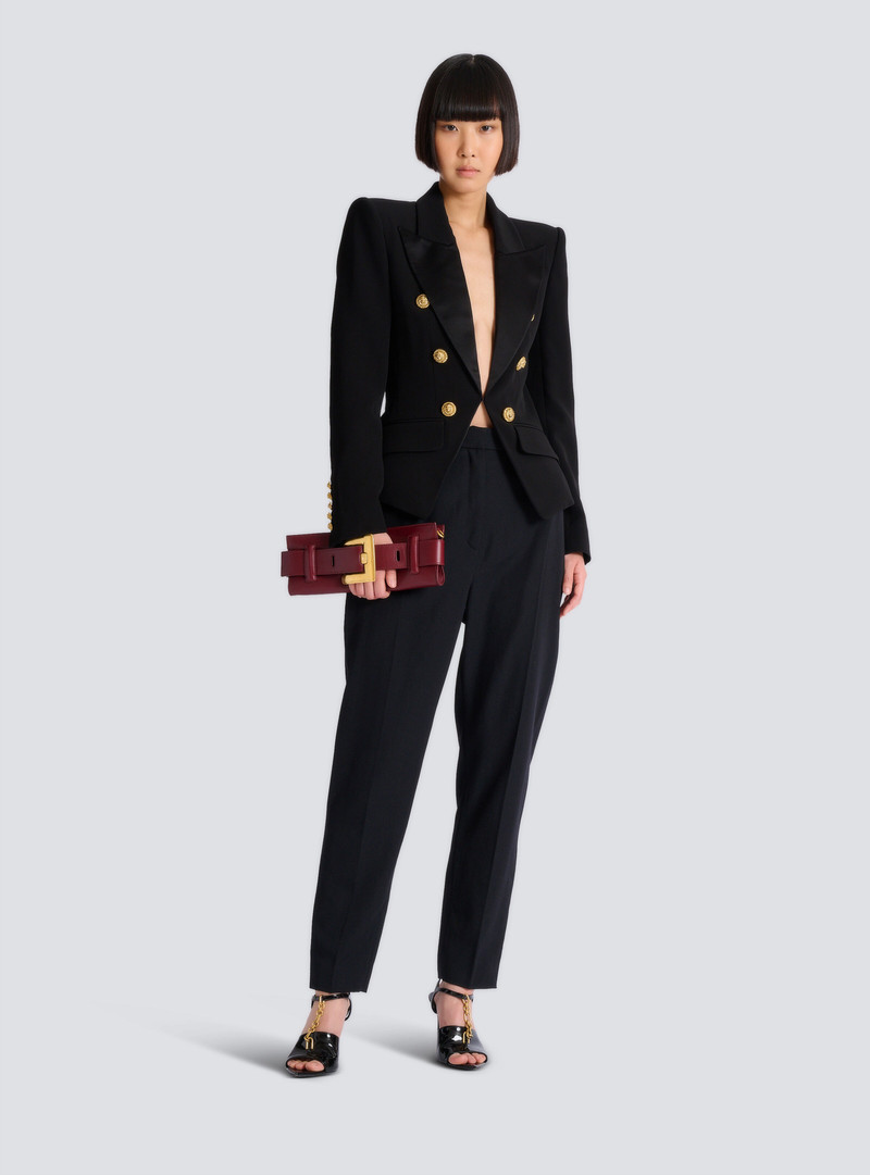 Balmain 6-button jacket in jacquard outlook