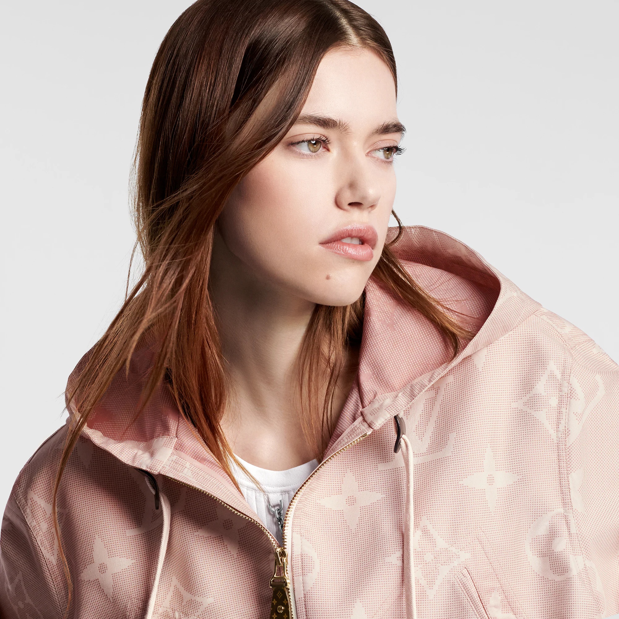 Inverted Mahina Monogram Hooded Parka - 2