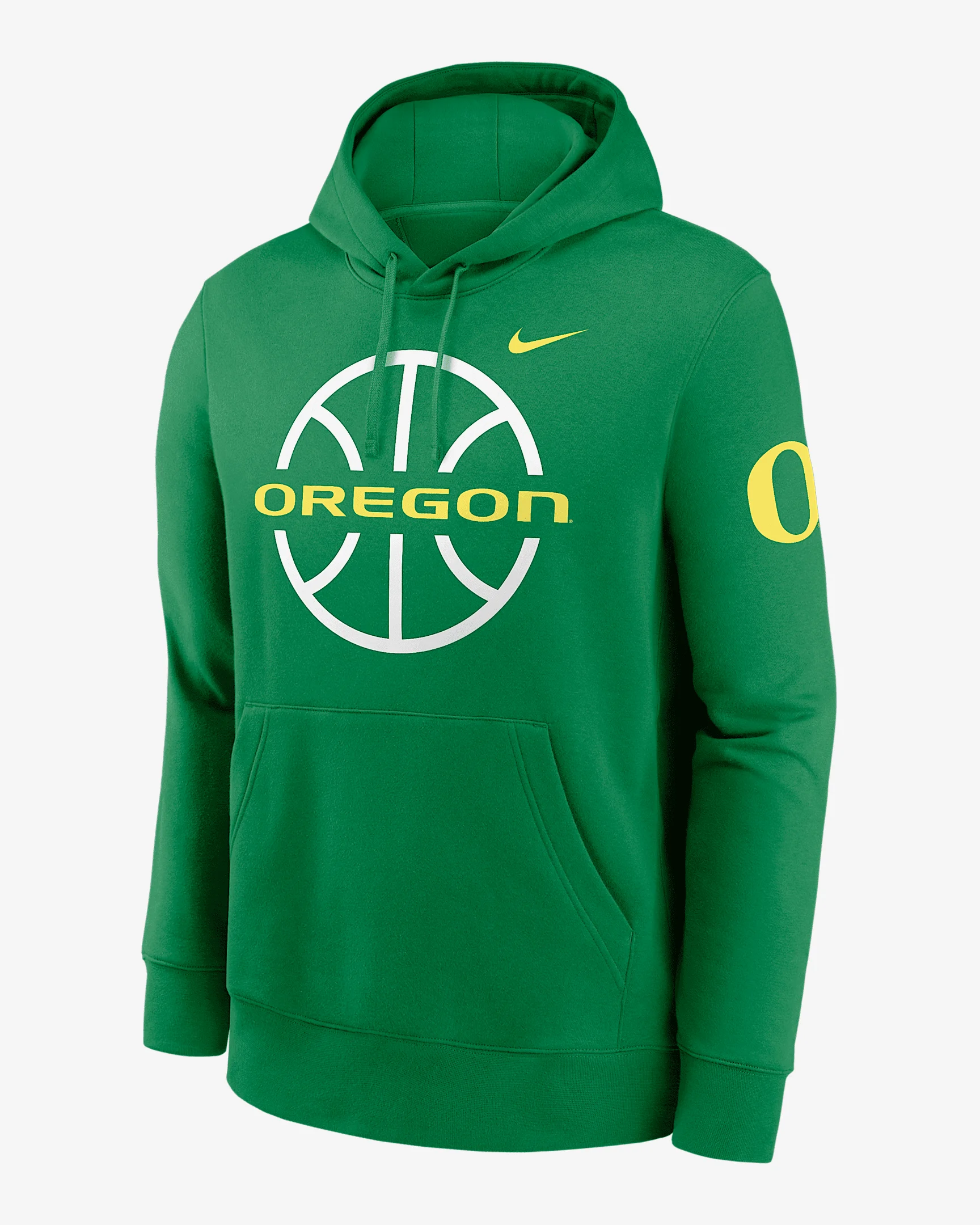 Oregon Ducks Club Basketball Icon Men's Nike College Pullover Hoodie - 1