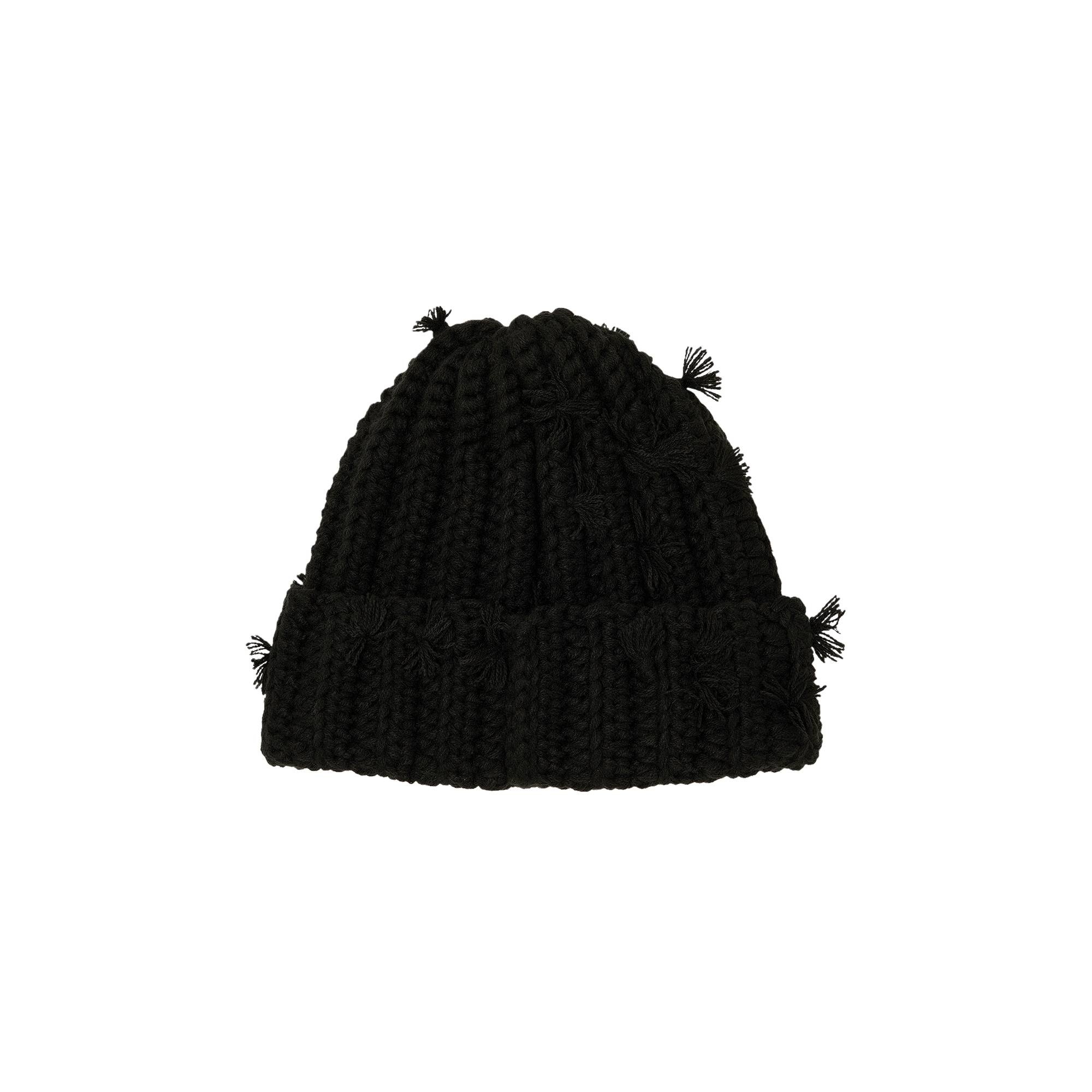 Supreme Hand Tied Beanie 'Black' - 2