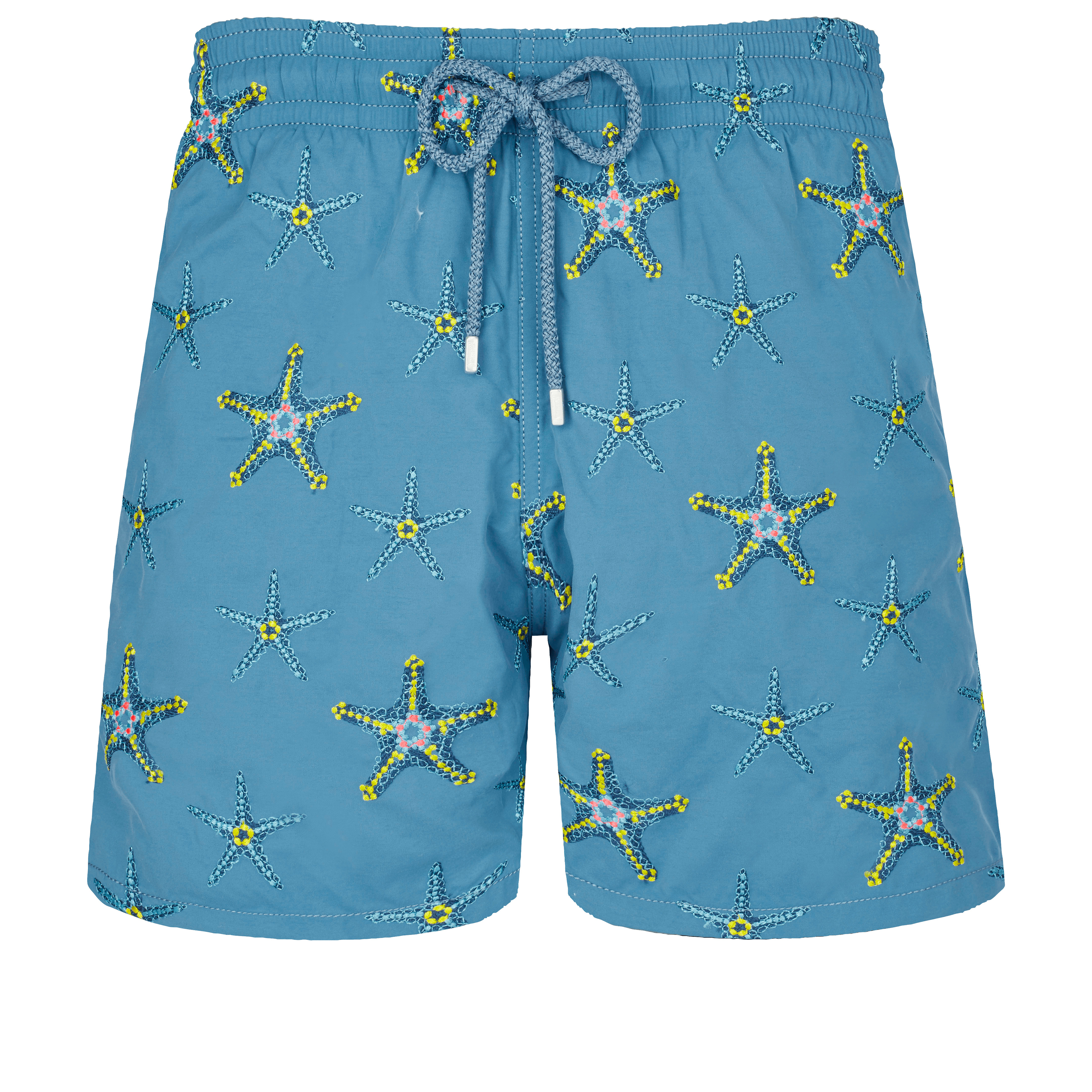 Men Swim Trunks Embroidered Starfish Dance - Limited Edition - 1