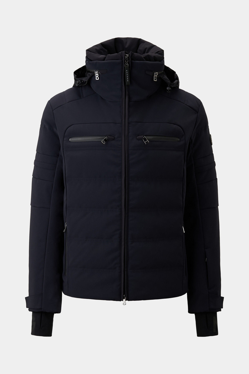 Minho Softshell ski jacket in Black 1