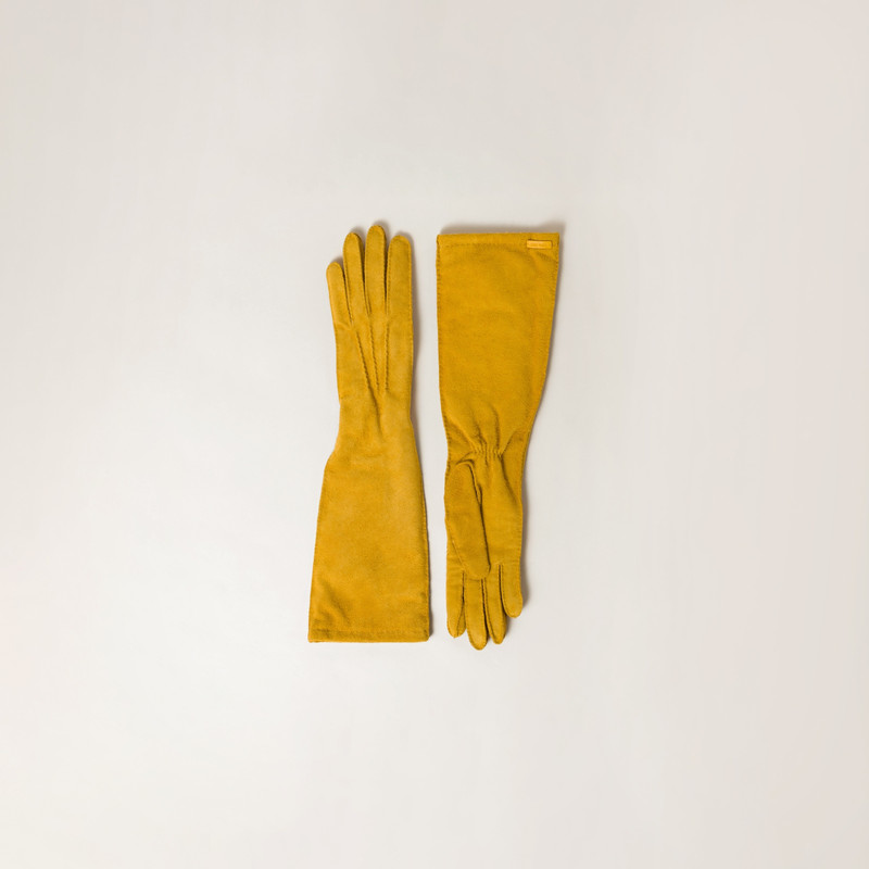 Suede gloves 1