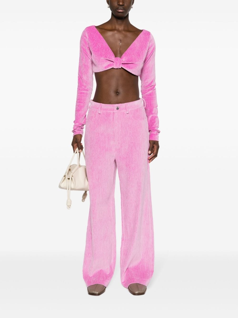 Josine velvet cotton trousers - 2