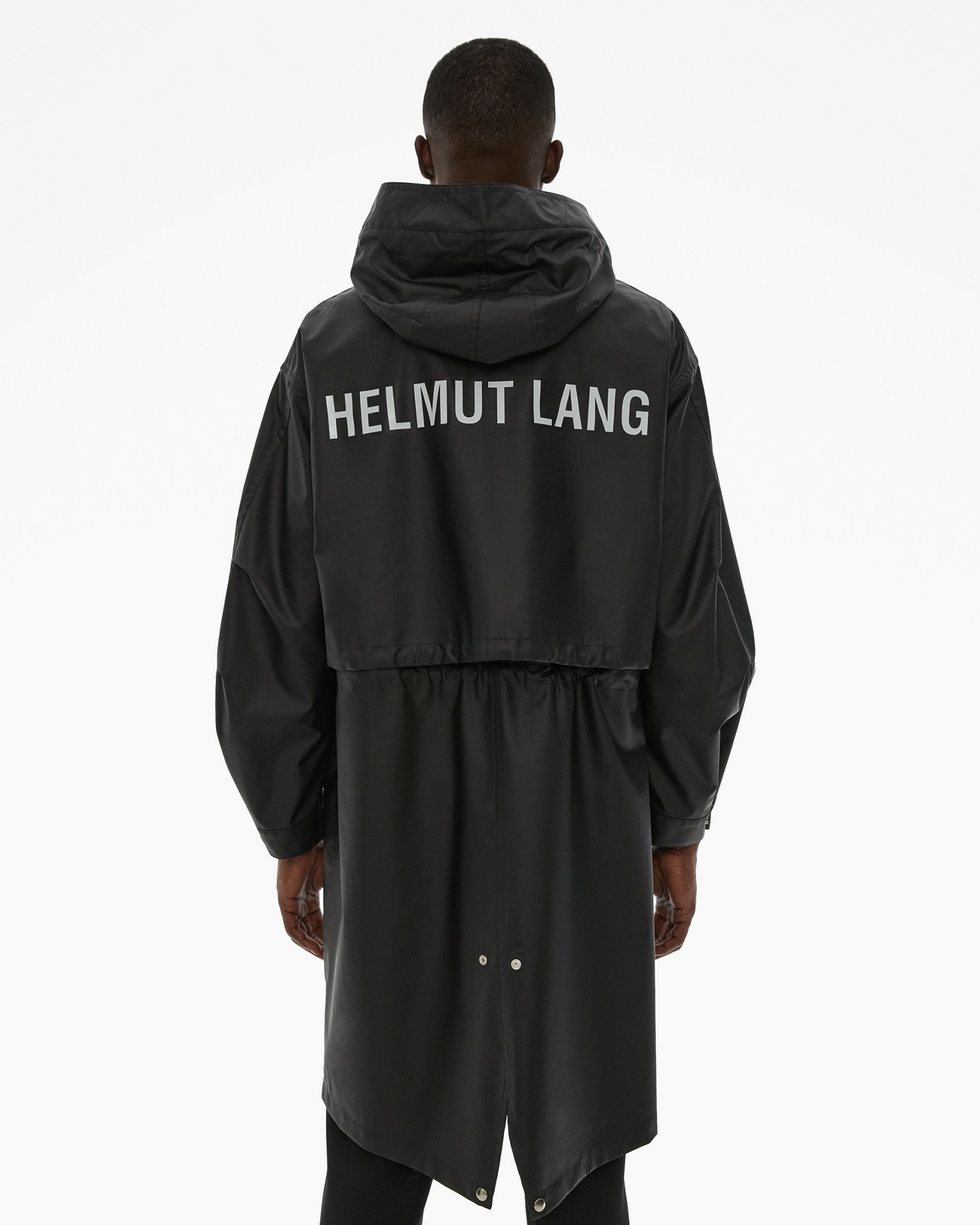 RUBBER LOGO PARKA - 4