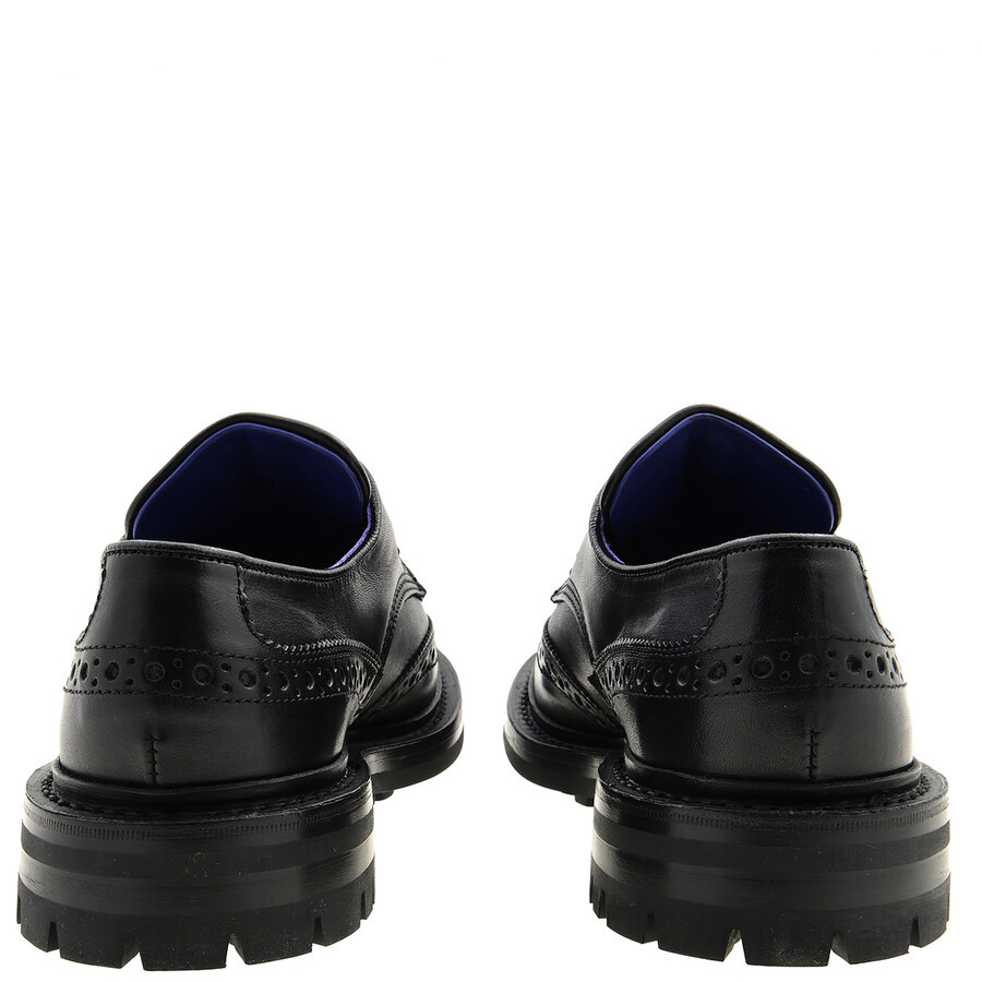 Burberry x Tricker’s Devon Almond Toe Comfort Derby Shoes - 3