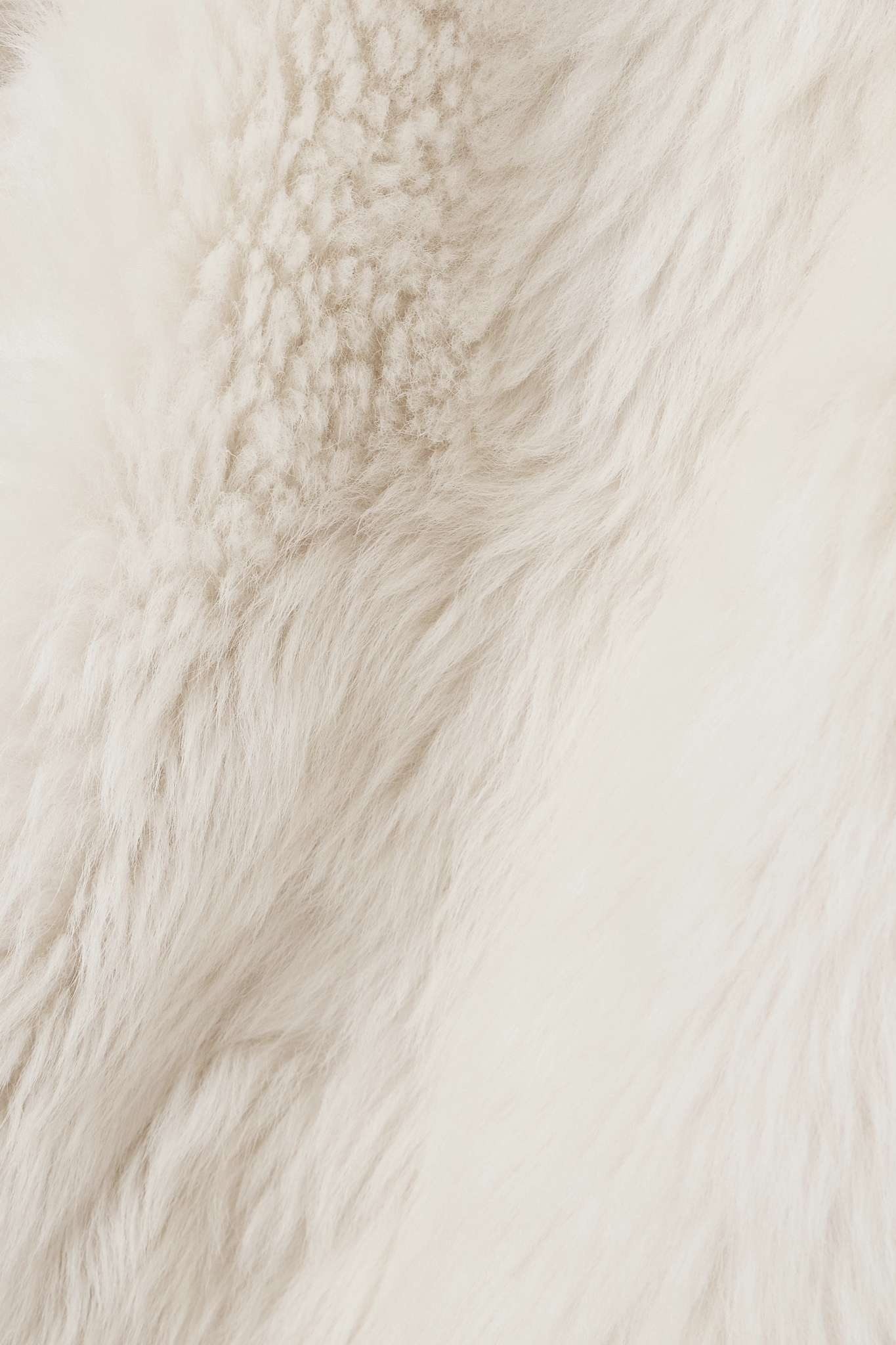 Toscana oversized shearling coat - 5