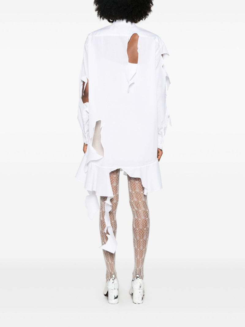 cut out-detail shirt dress 4