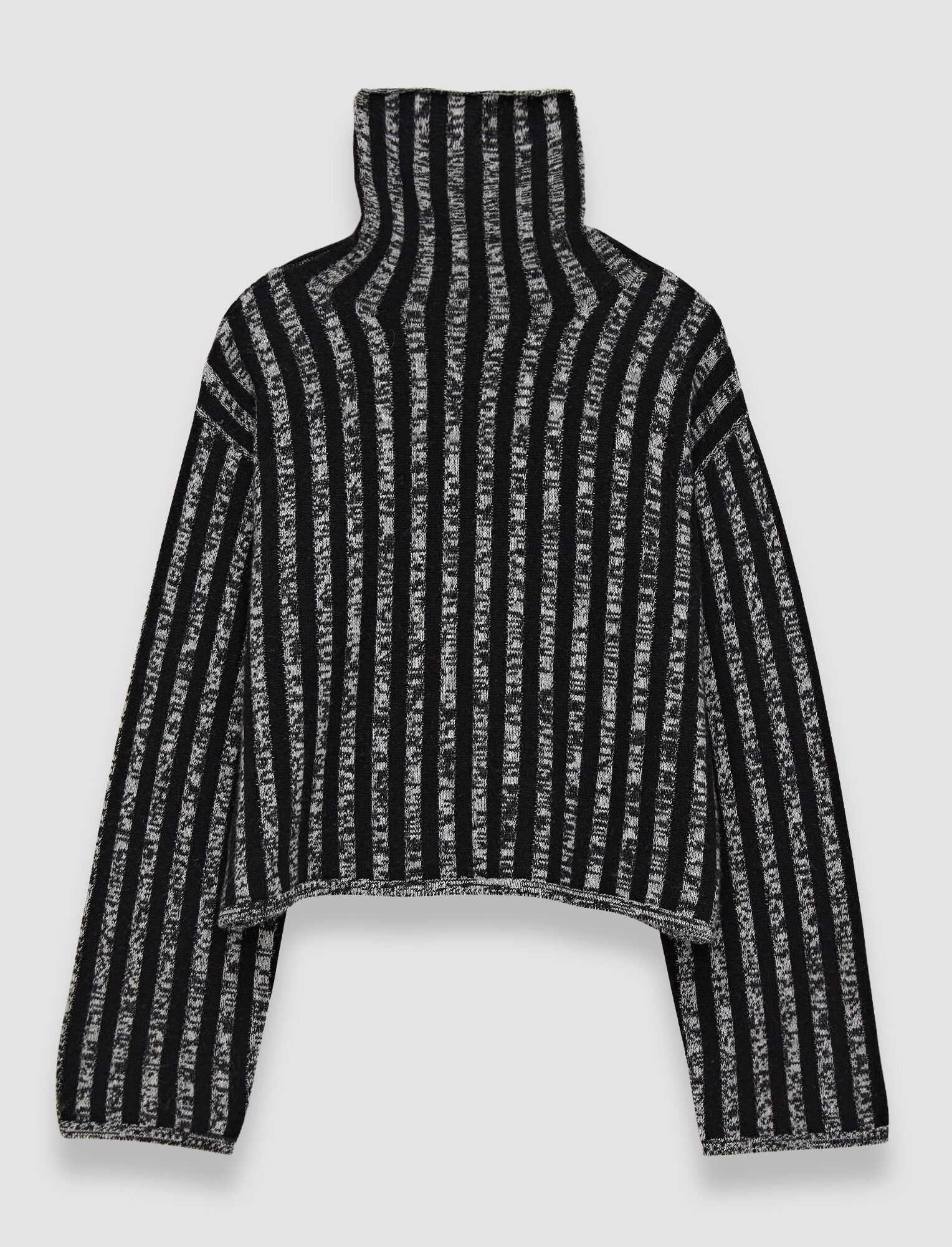 Stripes Animation High Neck Jumper - 1