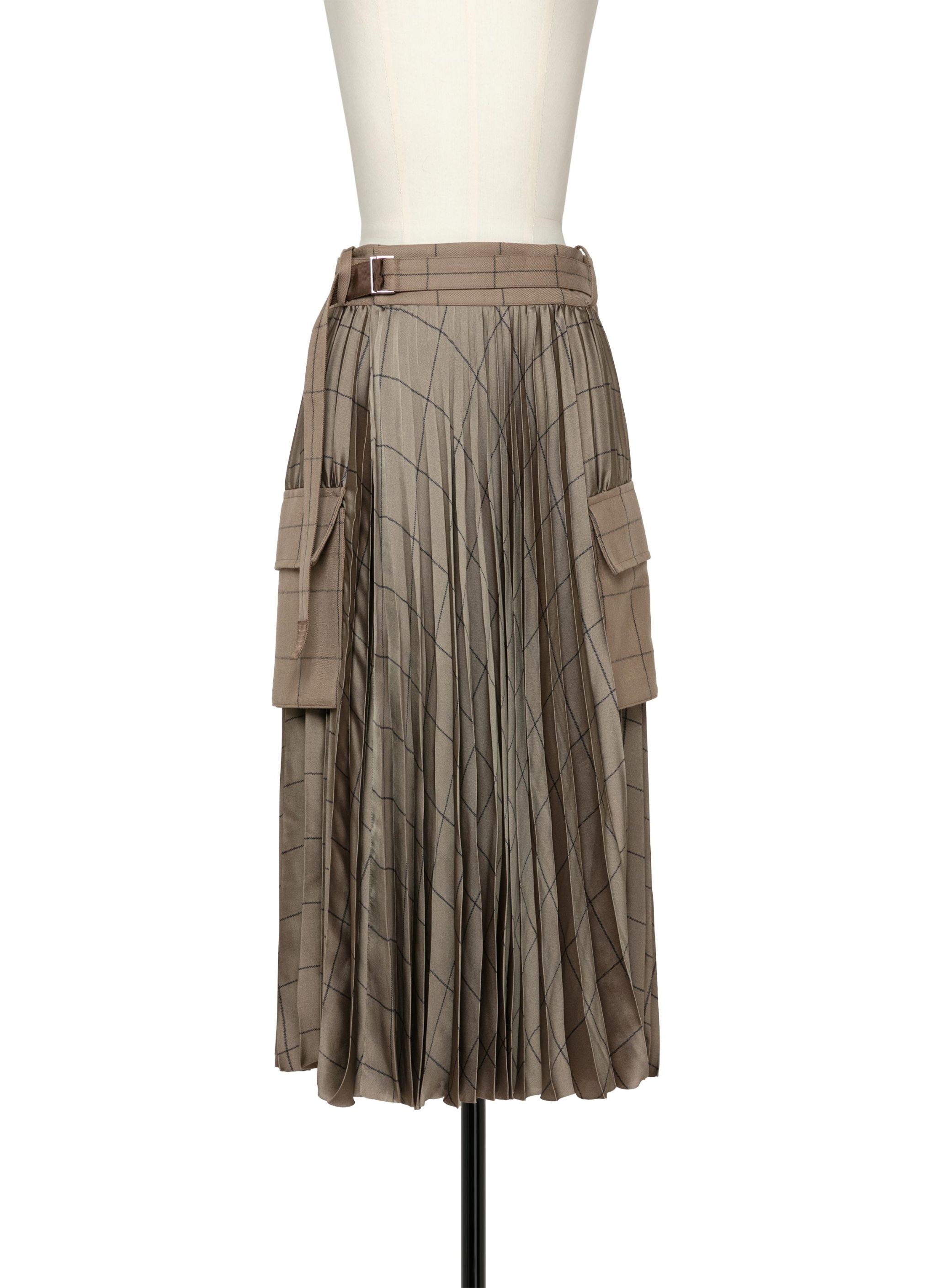 Windowpane Skirt - 1