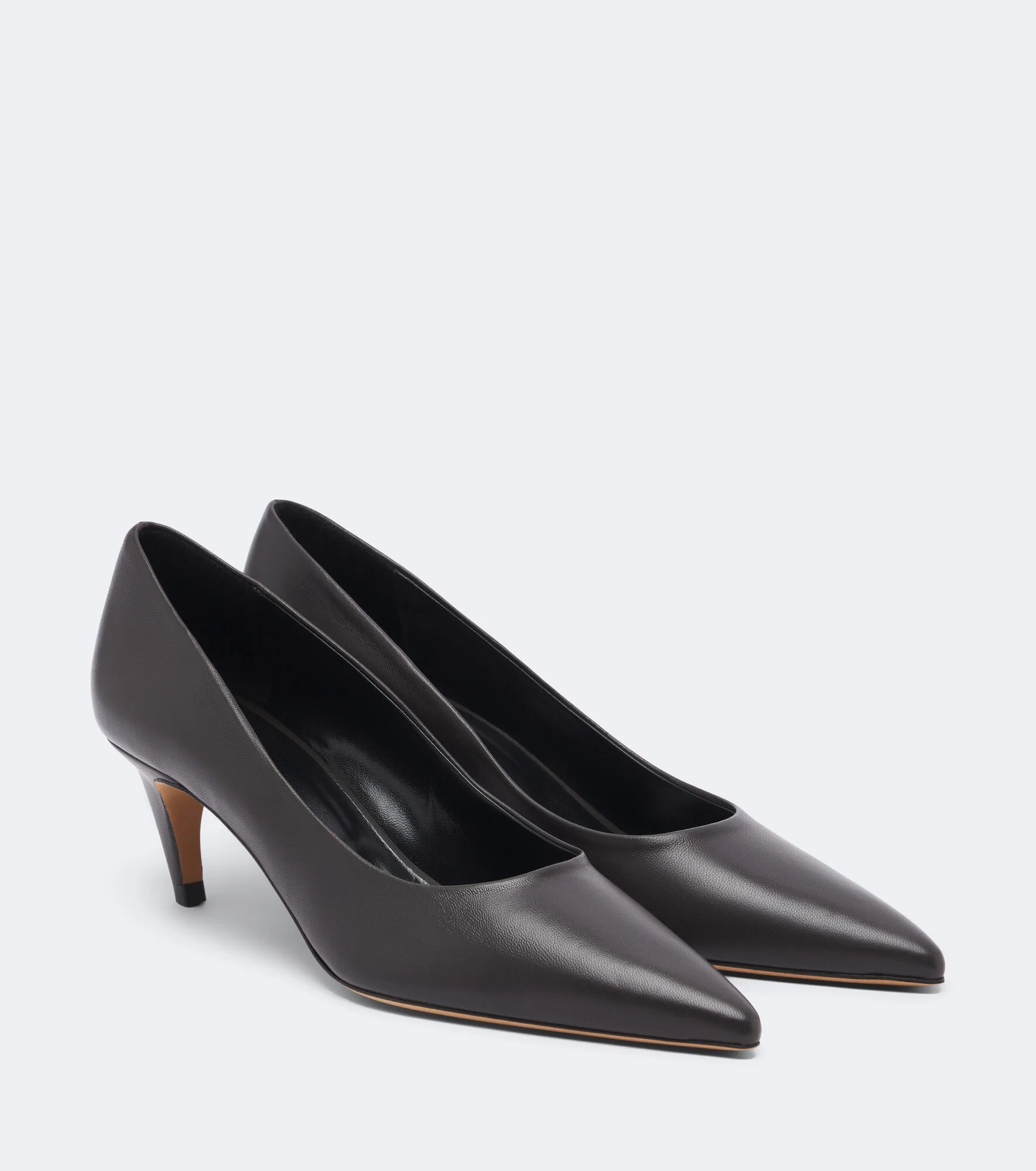Blade leather pumps - 1