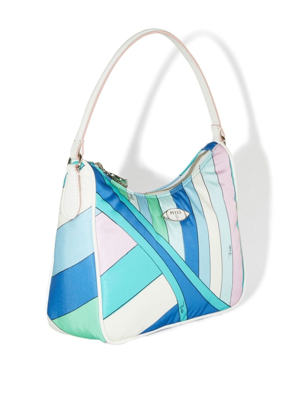 Yummy logo-plaque shoulder bag - 3
