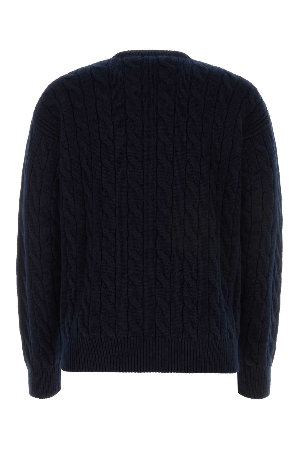 Prada Men Midnight Blue Cashmere Sweater - 2