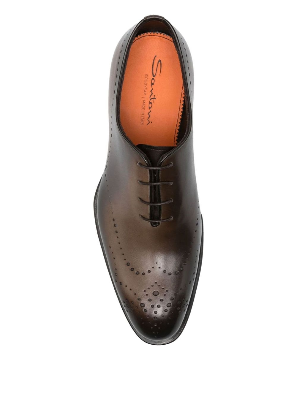 Carter brogue-detailing Oxford shoes - 3