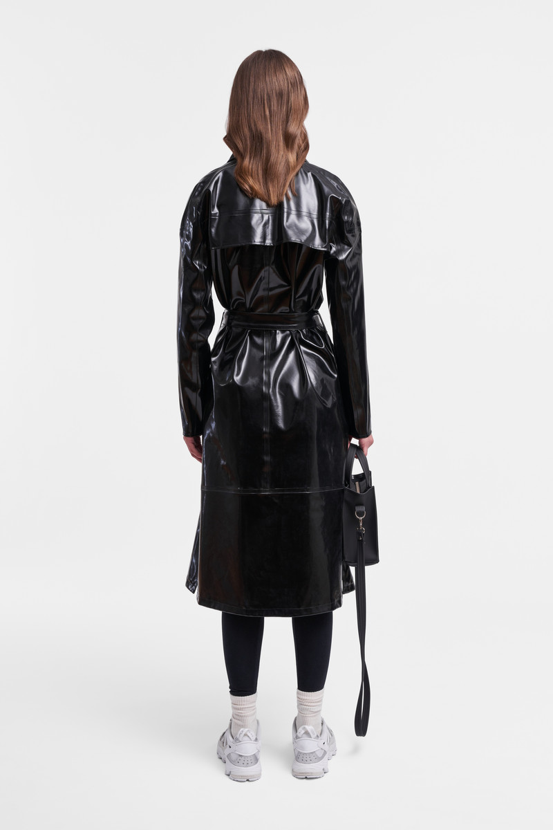Kista Opal Trench Coat Black 5