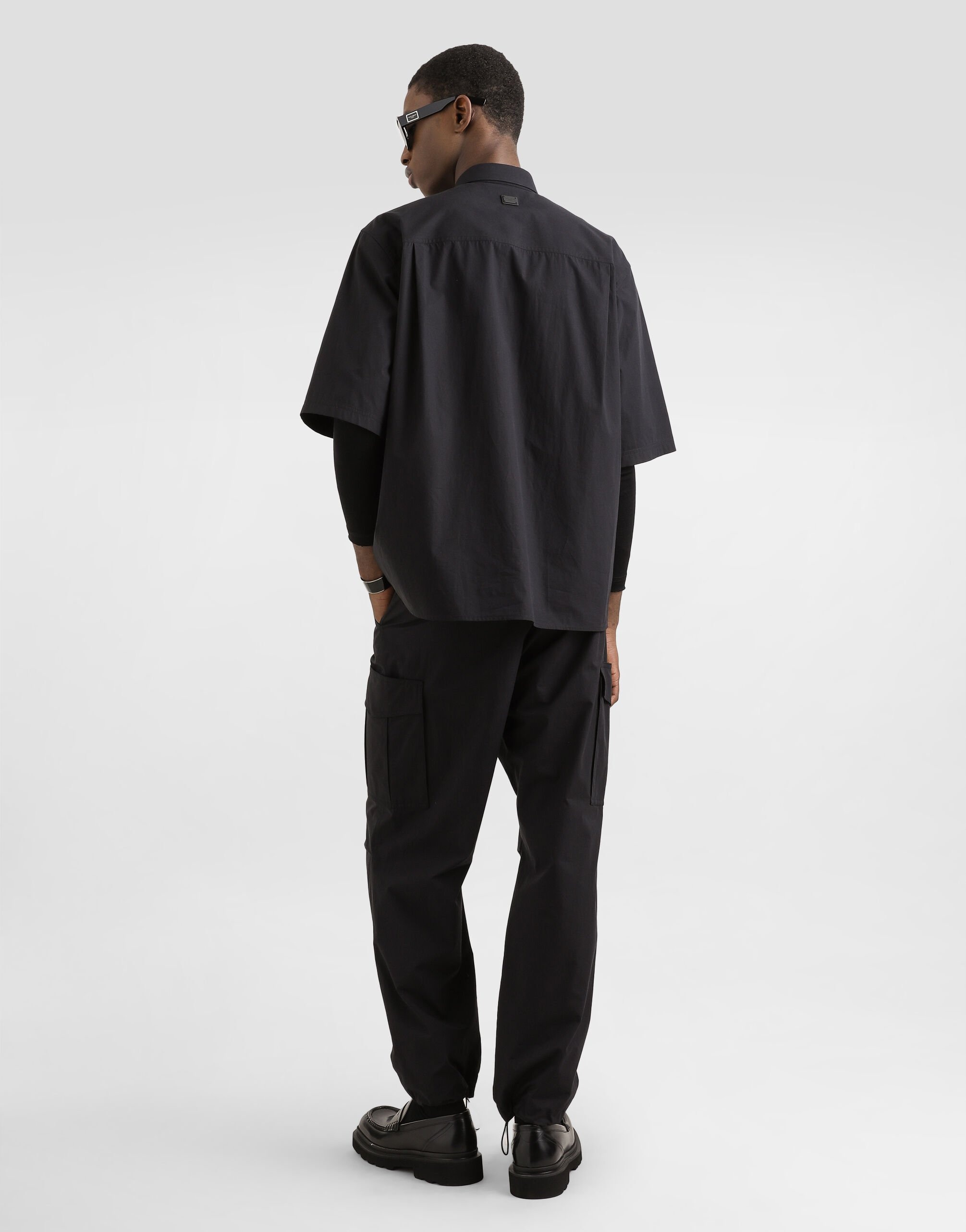 Poplin shirt with tag - 3