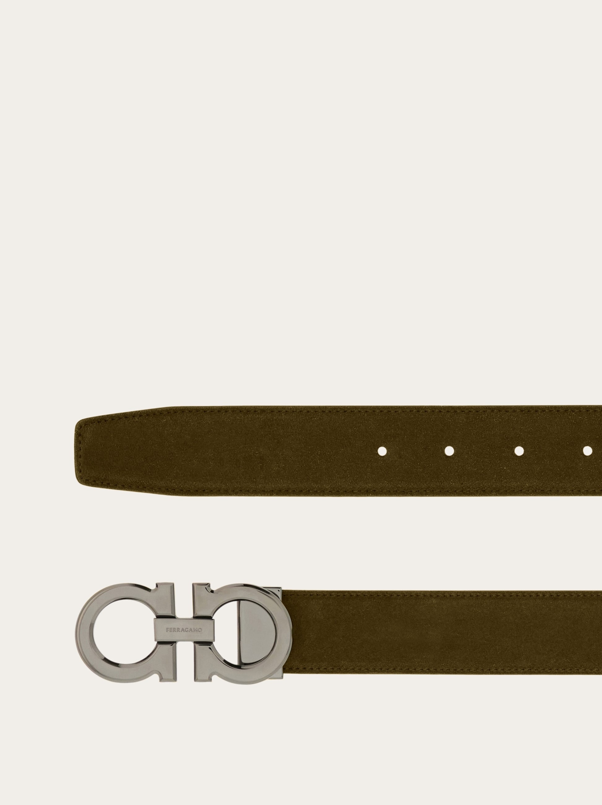 Adjustable Gancini belt - 2