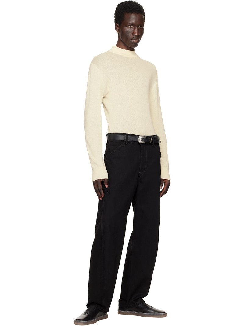 Lemaire leather trainers outlook