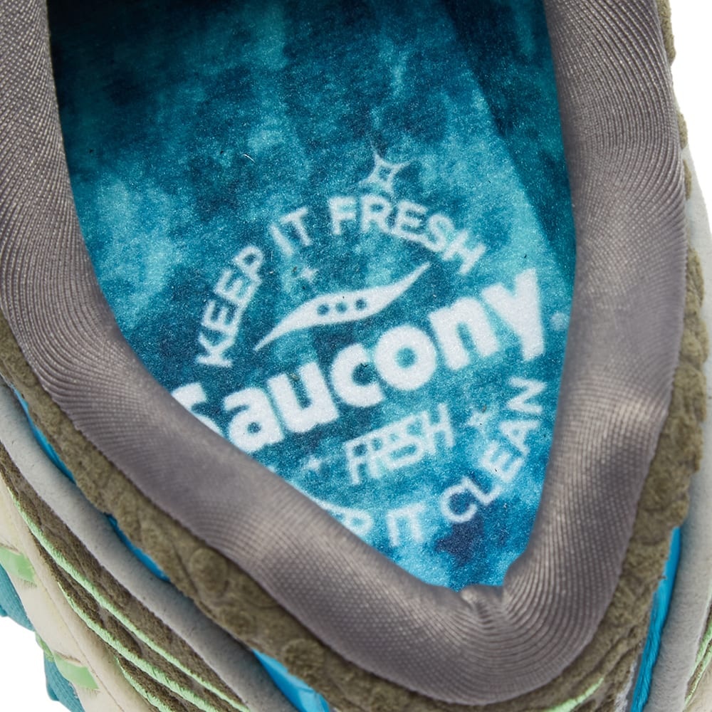 Saucony x Fresh Rags Grid Web 'Manatee' - 4