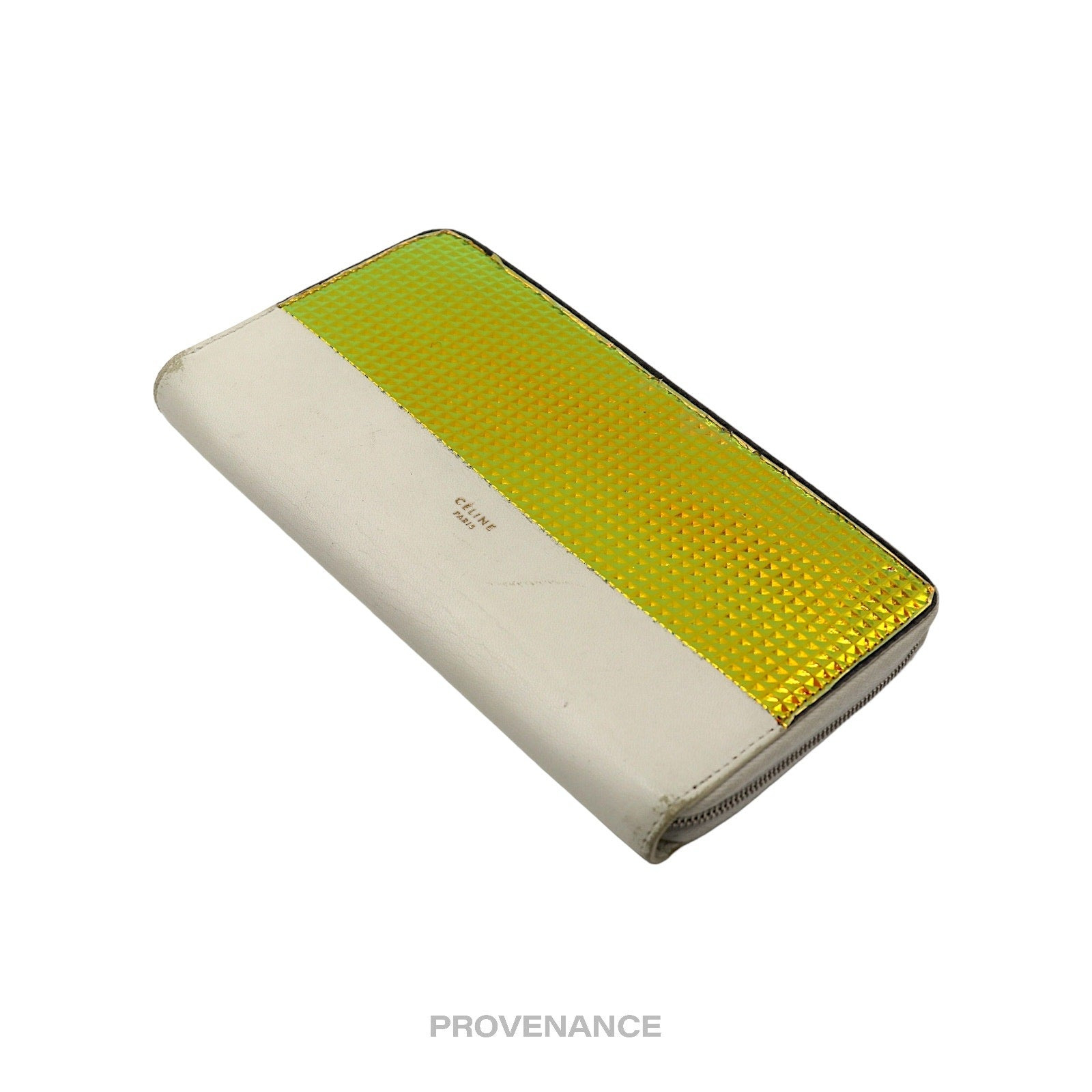 Celine Multifunction  Zip Long Wallet - Iridescent Prism - 4