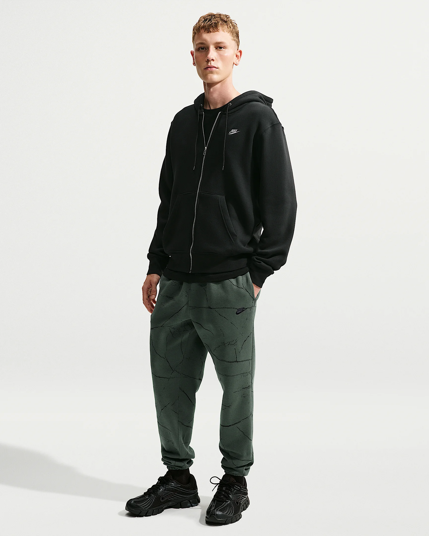 Nike Club Men's Fleece Cuffed Pants - 1