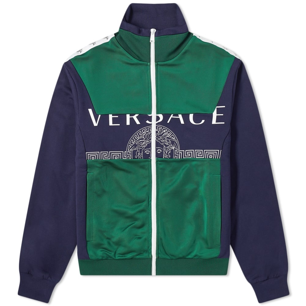 Versace Panel Logo Track Jacket - 1