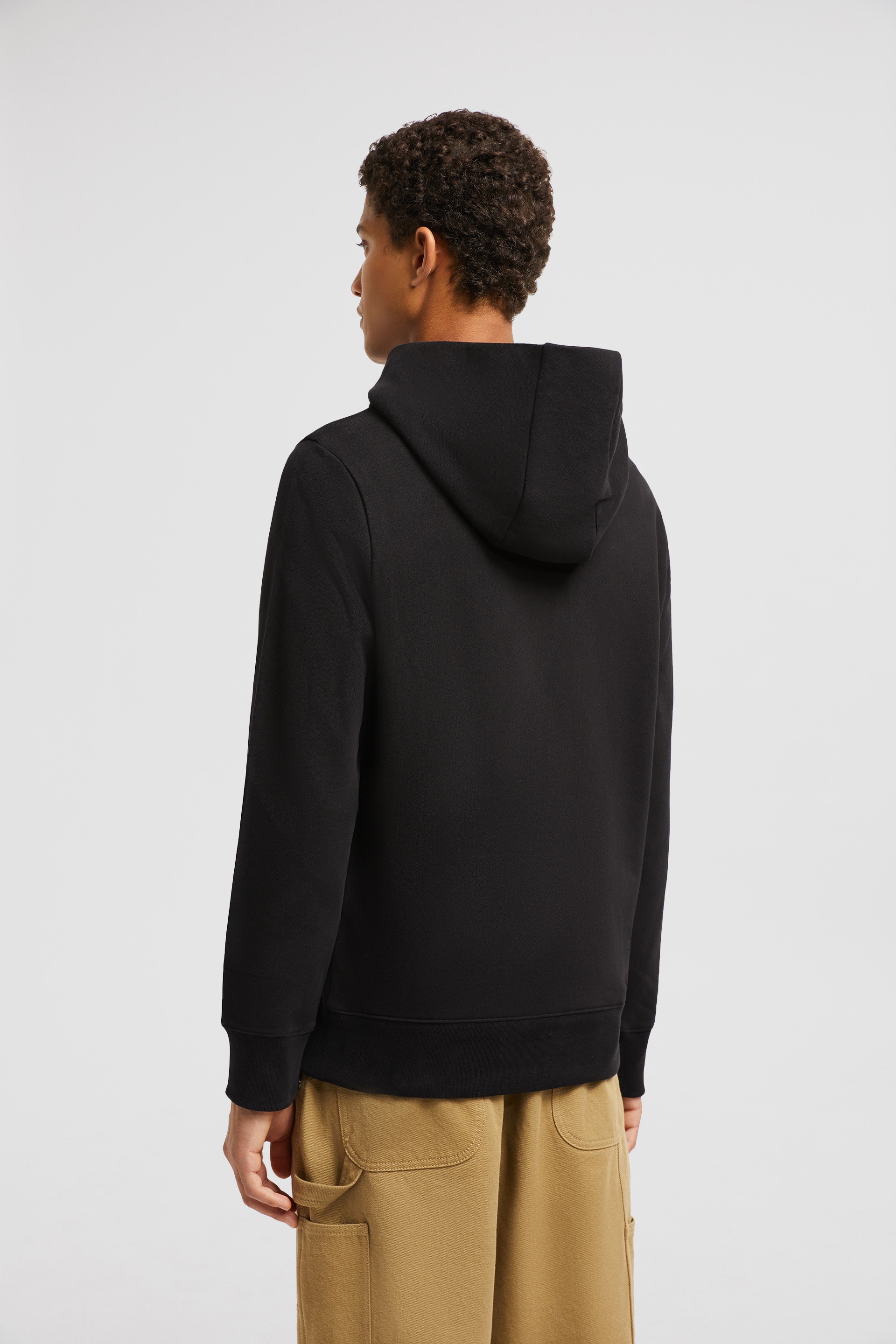 Logo Patch Cotton Hoodie - 5