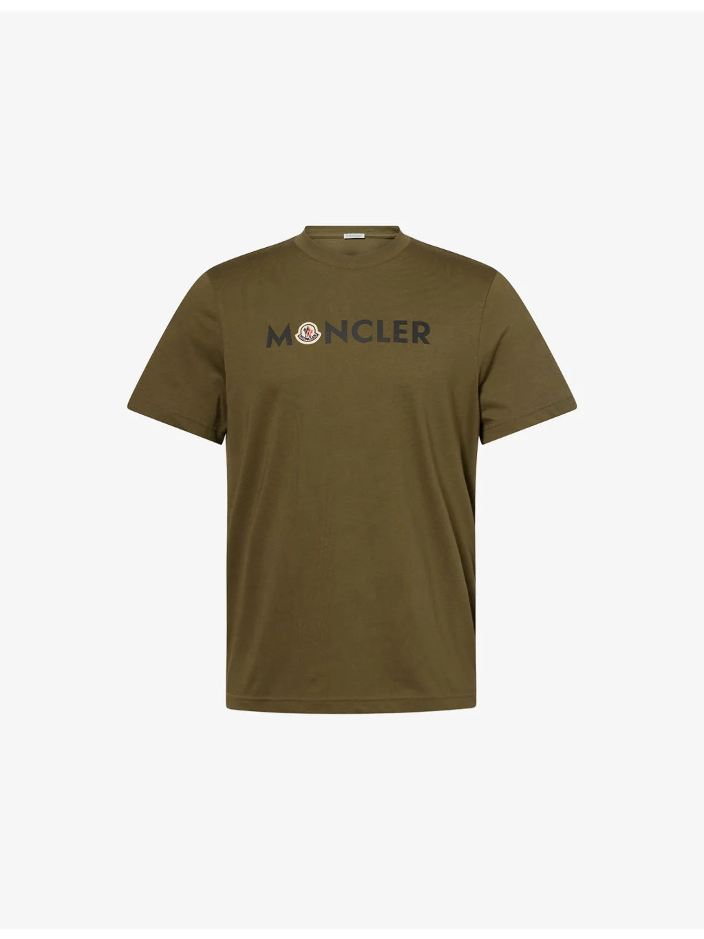 Brand-Badge Logo-Print Cotton T-Shirt - 1