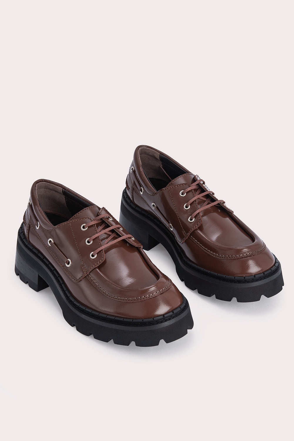 BY FAR Stanley Sequoia Semi Patent Leather | REVERSIBLE