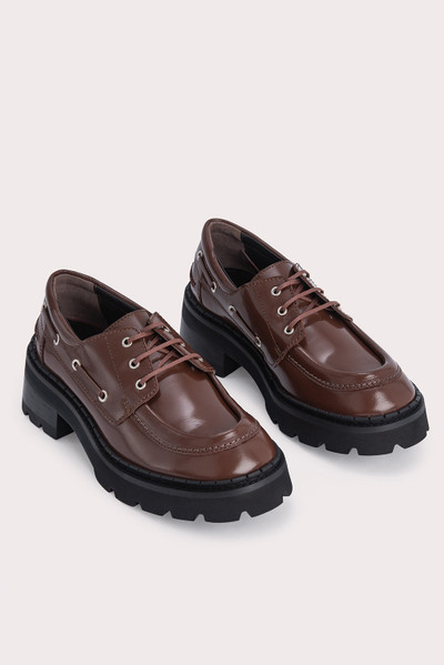 BY FAR Stanley Sequoia Semi Patent Leather outlook