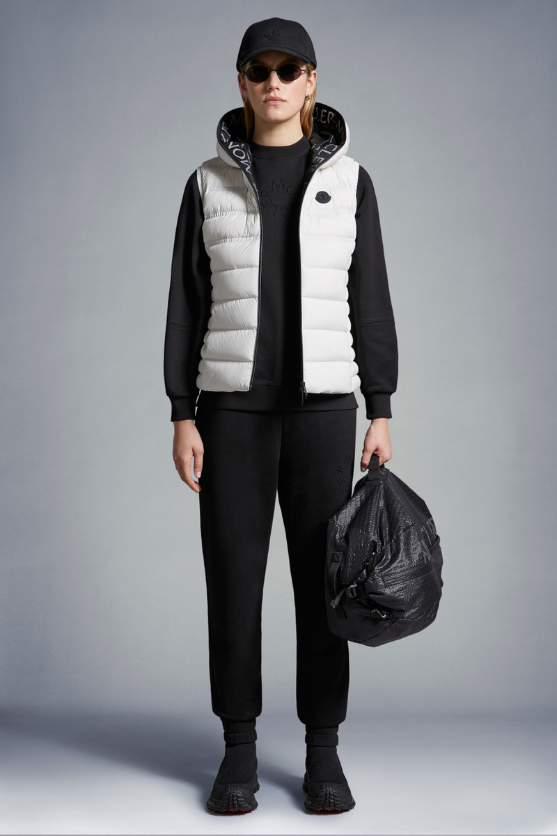 Moncler Embossed Logo Sweatpants outlook