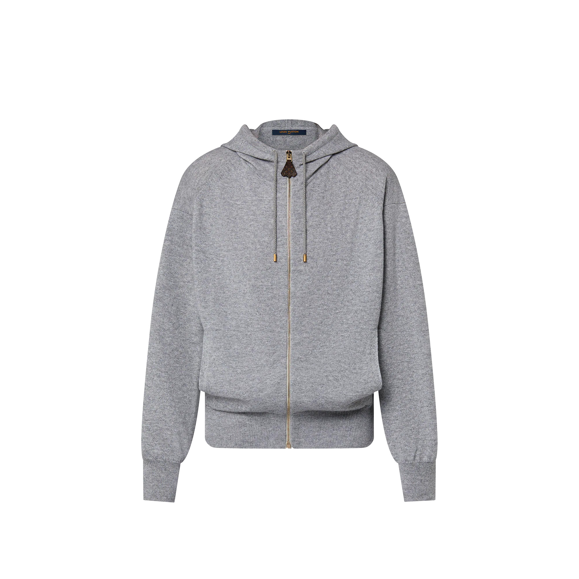 Cashmere Zip-Up Hoodie - 1