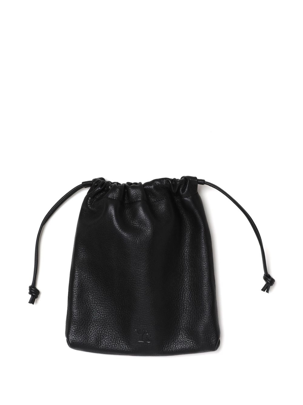 logo-patch clutch bag - 3