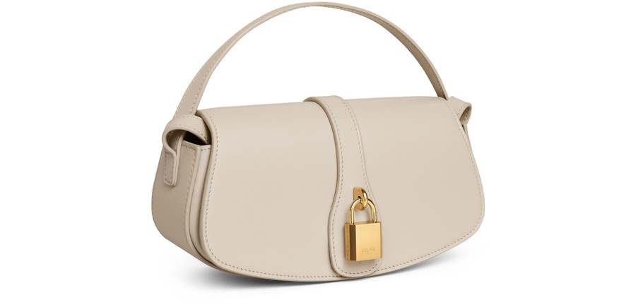 Clutch on strap tabou in smooth calfskin - 2