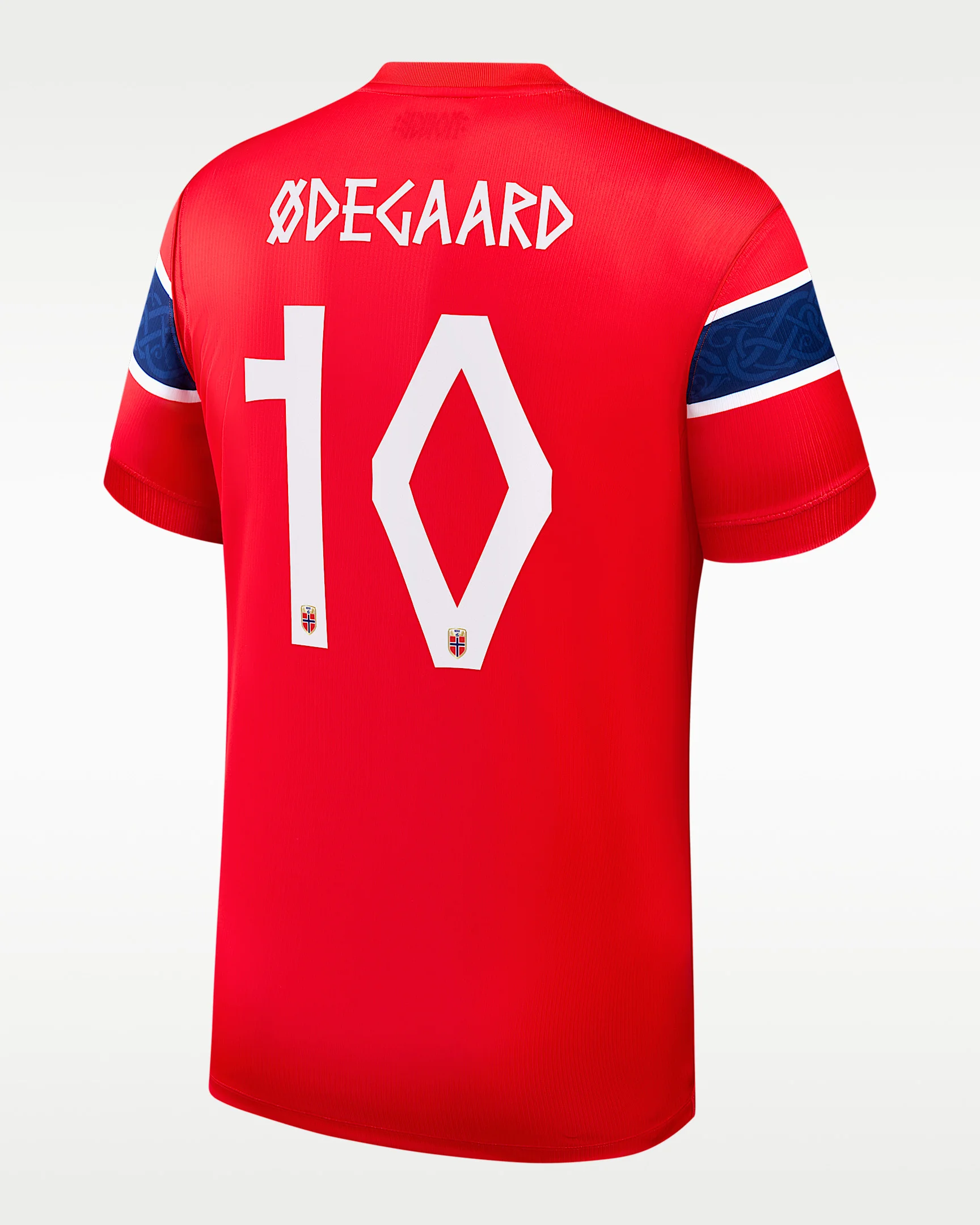 Martin ÿdegaard Norway National Team 2026 Stadium Home Men's Nike Dri-FIT Soccer Jersey - 1