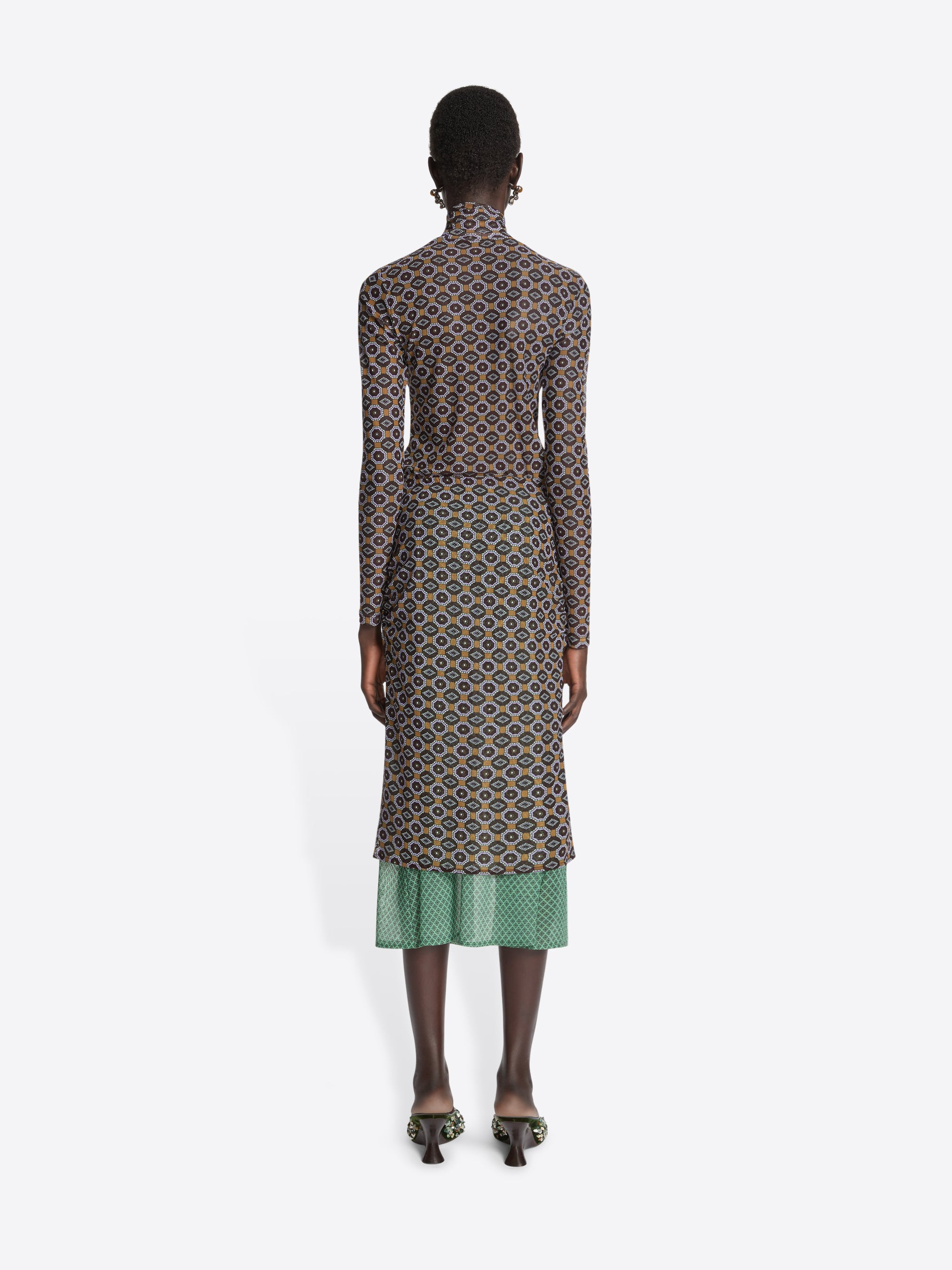 DOUBLE LAYERED SKIRT - 4