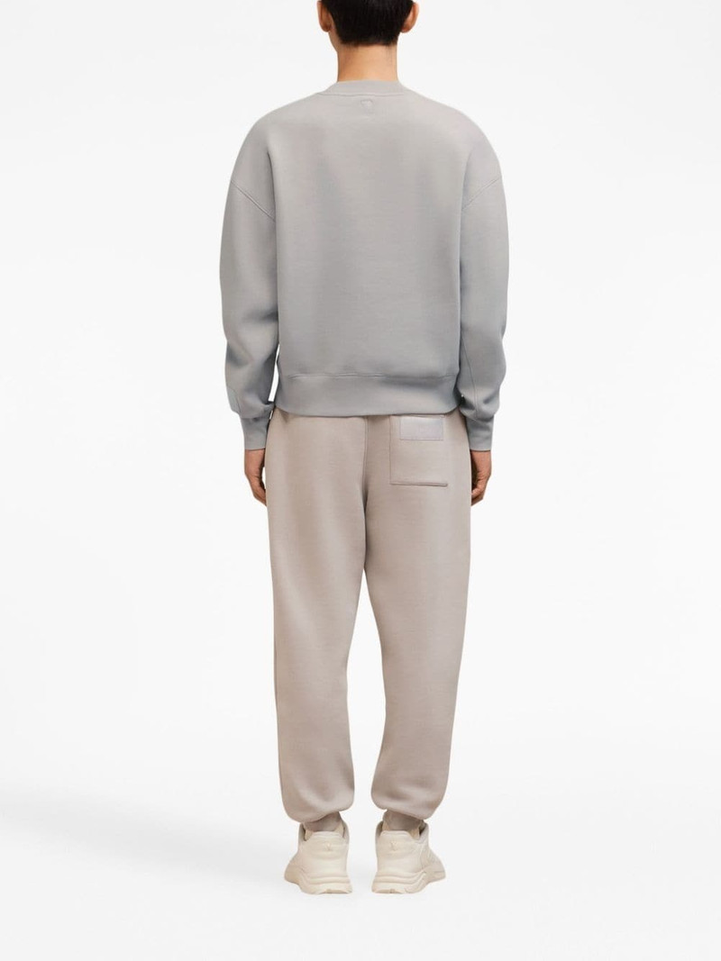 logo-appliqué sweatshirt 5